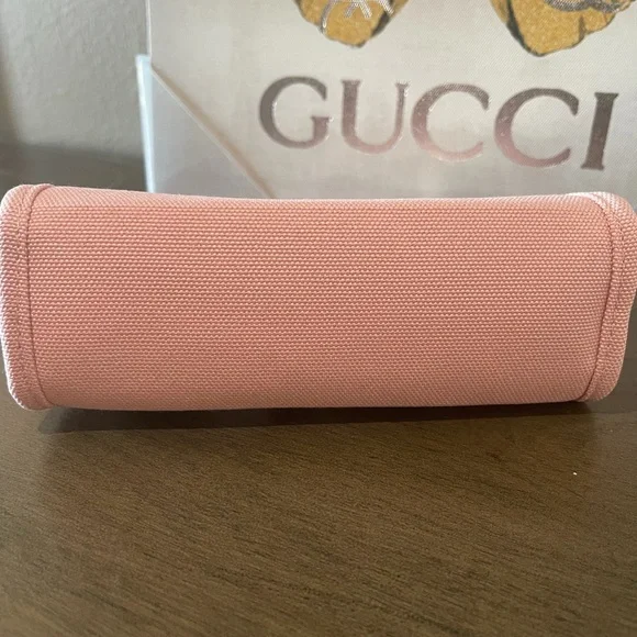 BRAND NEW Dior Pink Clutch with Gold Chain and Pearl Accents - Picture 5 of 5